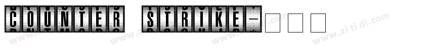 Counter Strike字体转换